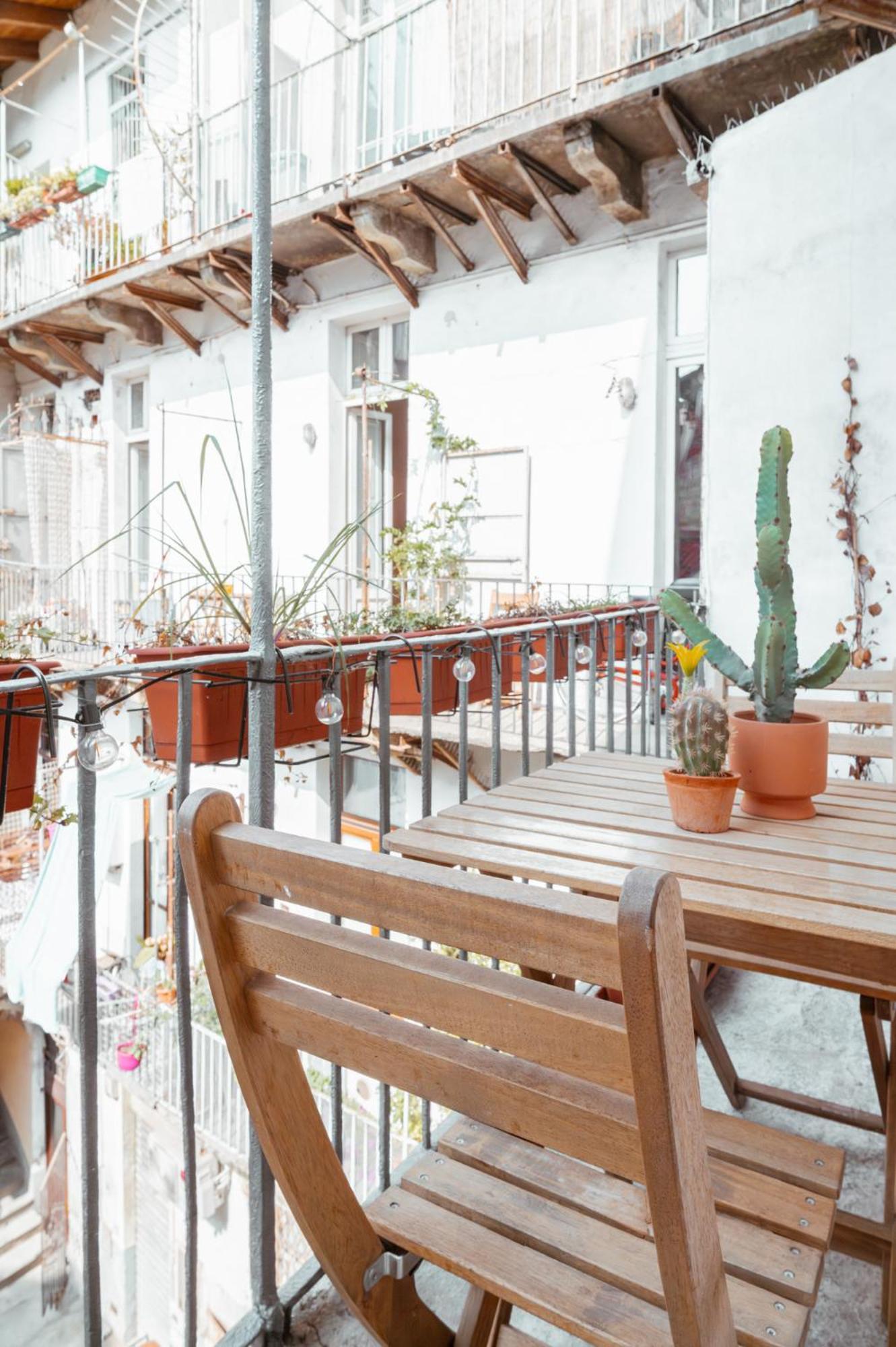 Mercanti Modern Flat - Balcony - Torino Centro Luaran gambar