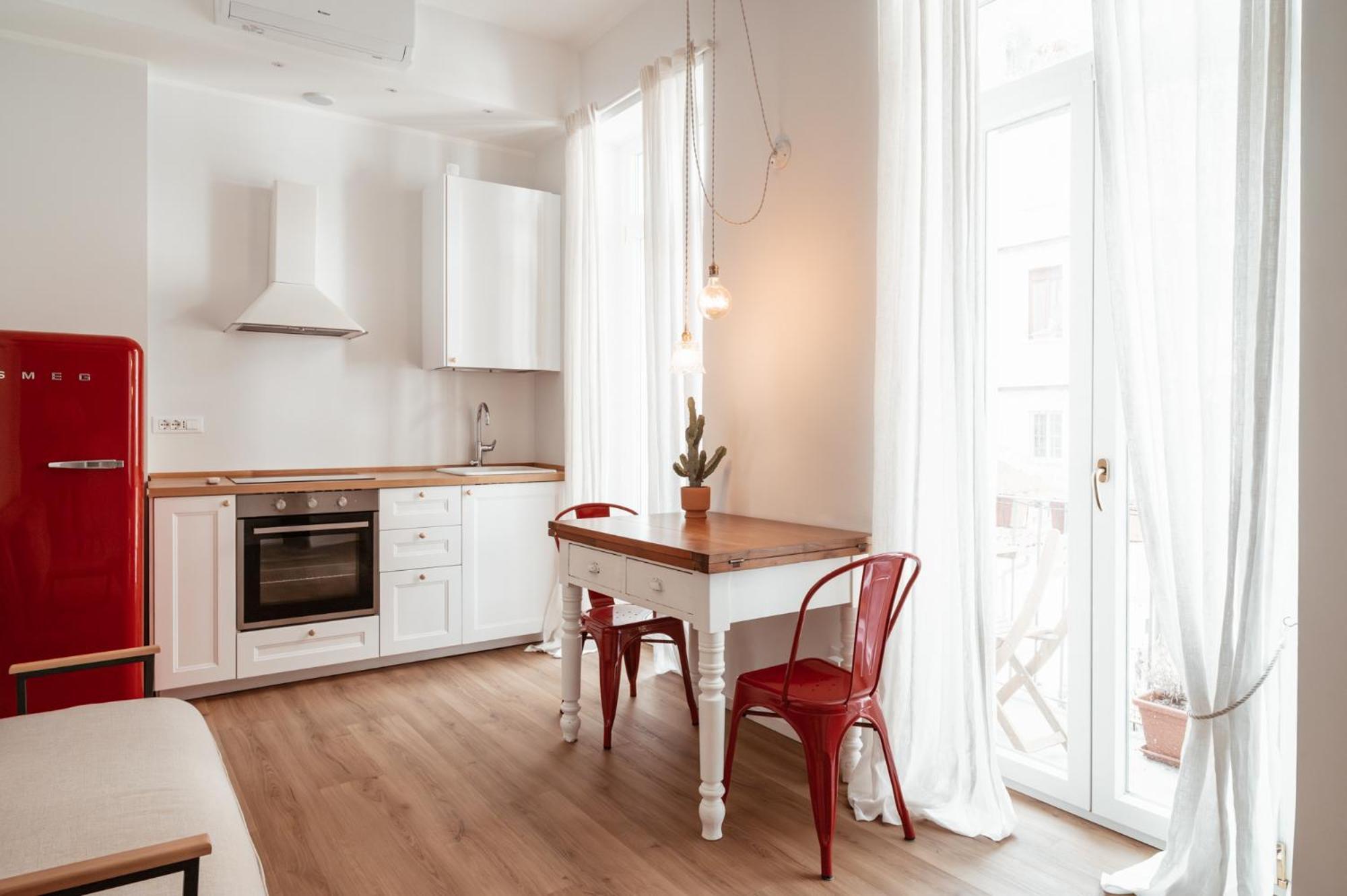 Mercanti Modern Flat - Balcony - Torino Centro Luaran gambar